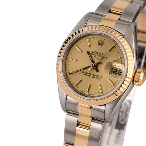 rolex two tone women's watch|Rolex two tone datejust.